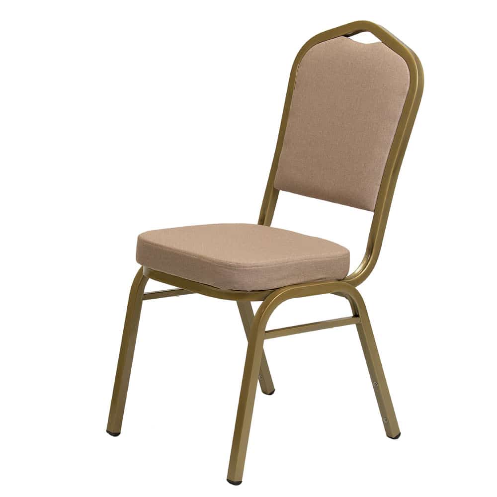 Krzesło bankietowe Rzym 25x25x1,2cm beżowy gładki