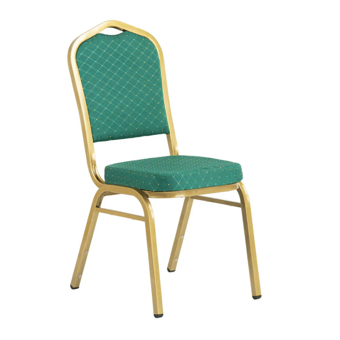 Krzesło bankietowe Rzym kolor zielony 25x25x1,2cm