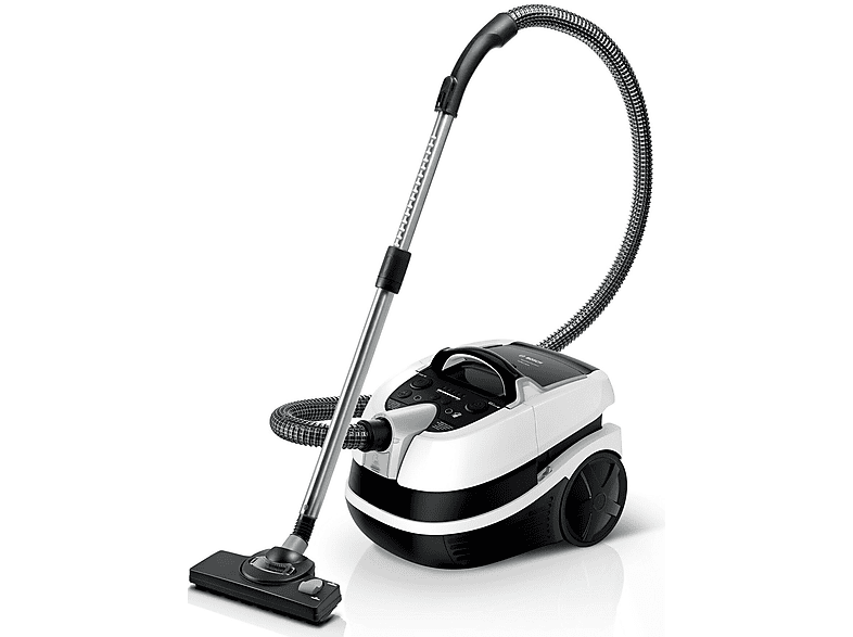 Odkurzacz piorący BOSCH BWD421PRO AquaWash&Clean HEPA Biało-czarny
