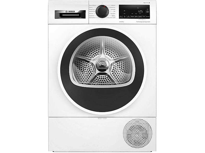 Suszarka z pompą ciepła BOSCH WQG233DFPL 8kg AutoDry Serie 6