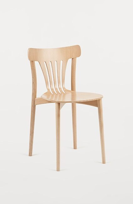 Krzesło drewniane CORTE bukowe emaliowane Paged ( A-4312 )