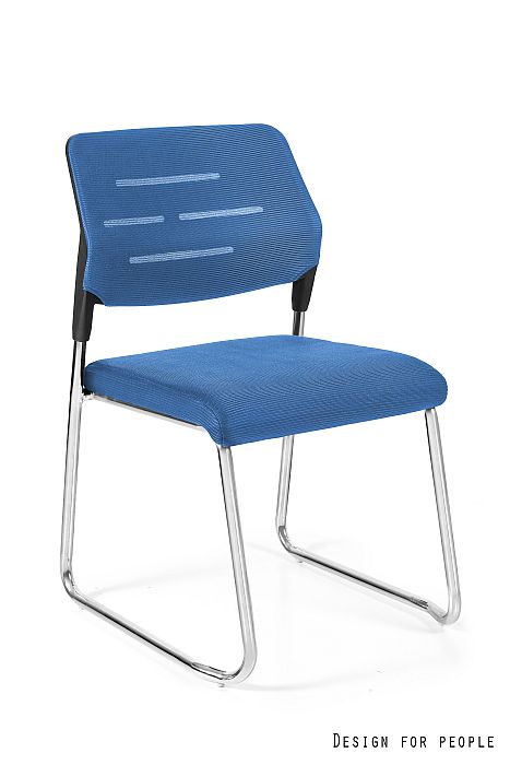 Krzesło Show, niebieskie