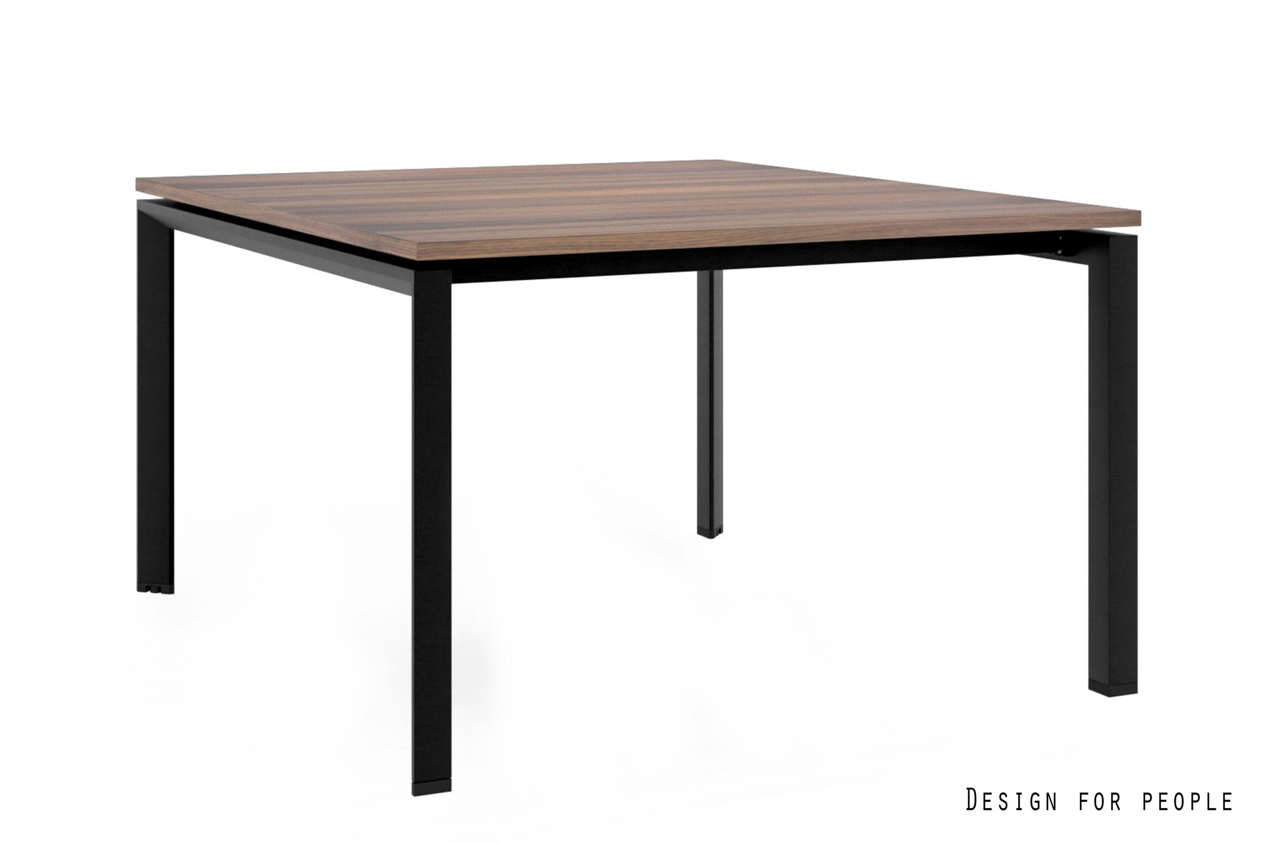 Biurko pracownicze PASON Workstation 2, czarny stelaż, blat