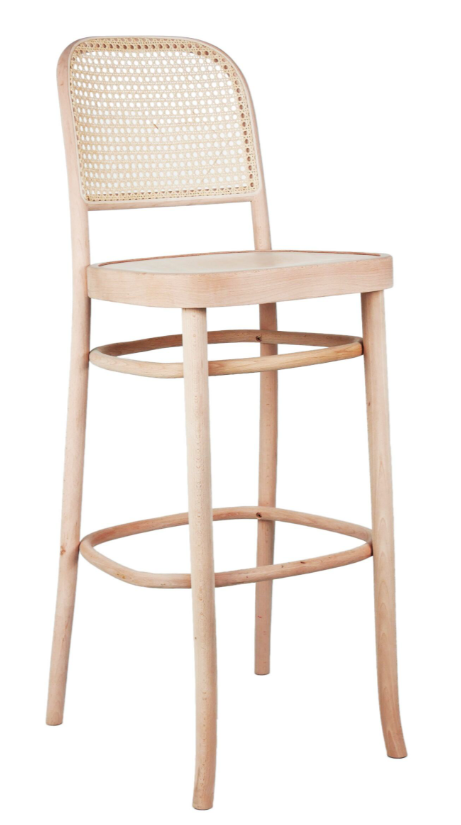 Krzesło drewniane BENKO bukowe oparcie mata Paged ( H-8130 )