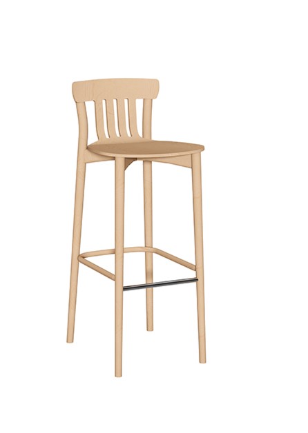 Krzesło drewniane CORTE bukowe emaliowane Paged ( H-4311 )