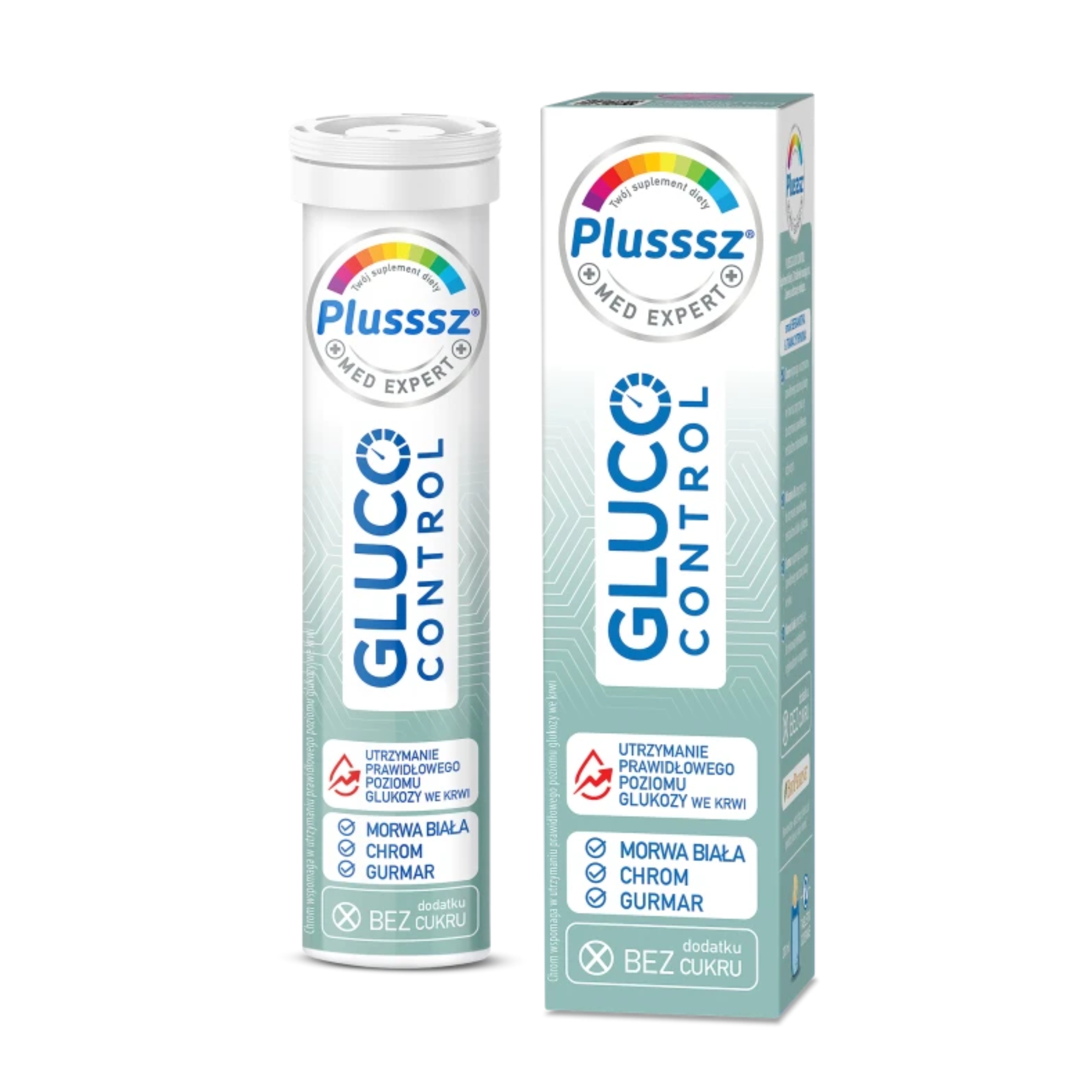 Plusssz - gluco control, 20 tabletek musujących