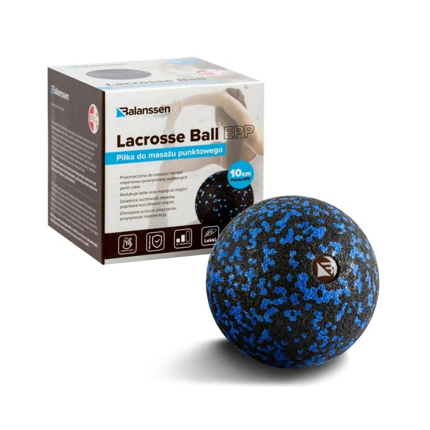 Balanssen piłka do masażu punktowego 10 cm, 1 sztuka