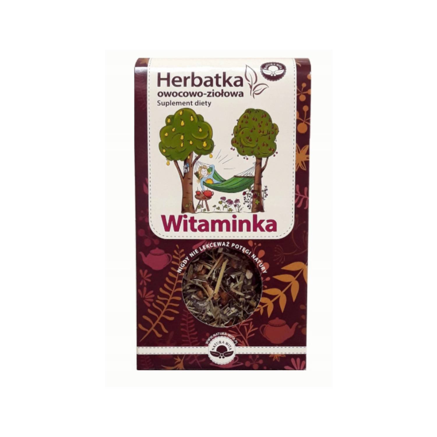 Natura wita herbatka owocowo-ziołowa witaminka, 100 g