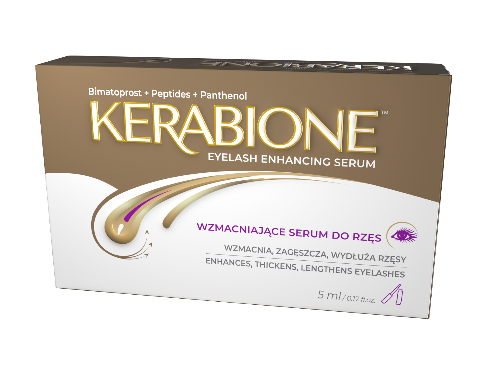 Kerabione - serum wzmacniające do rzęs, 5 ml
