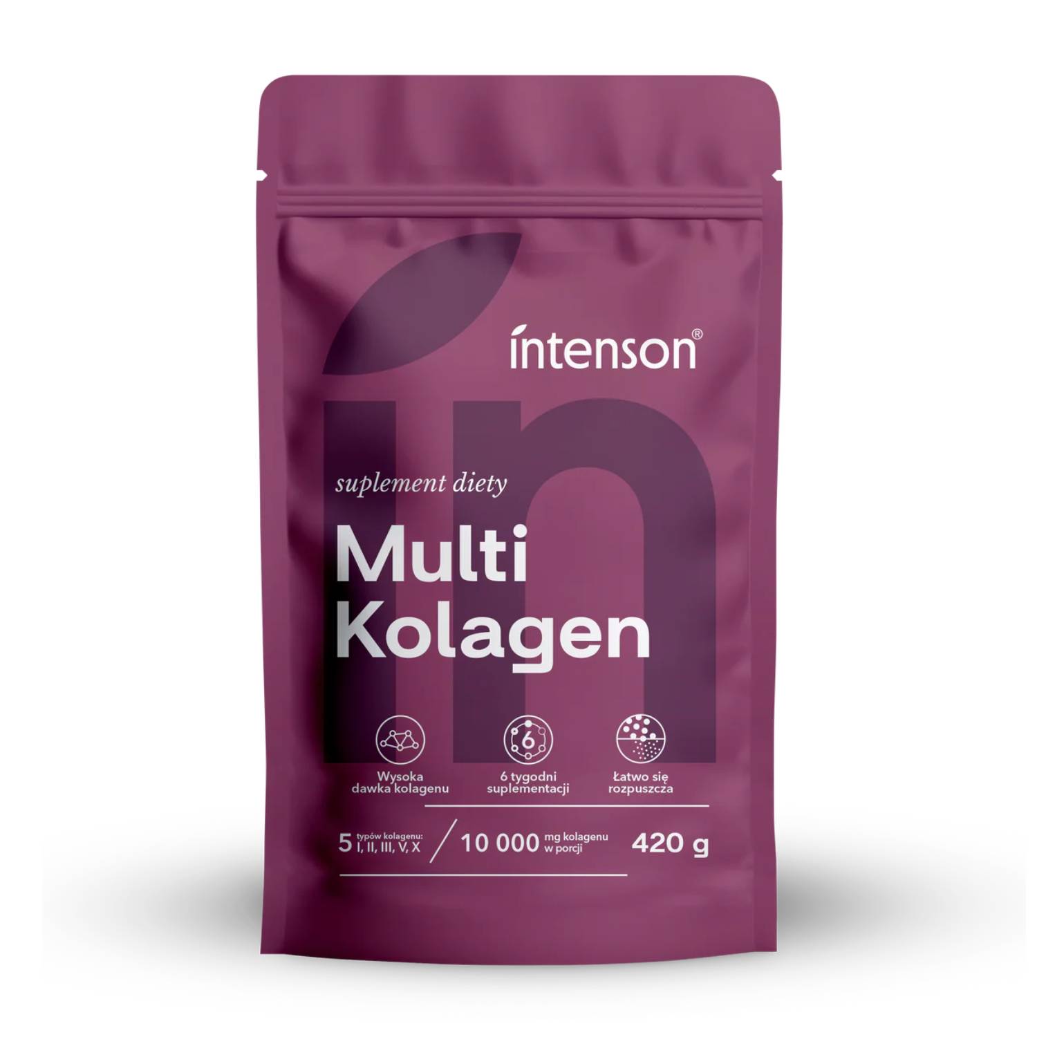 Intenson multi kolagen pure, 420 g