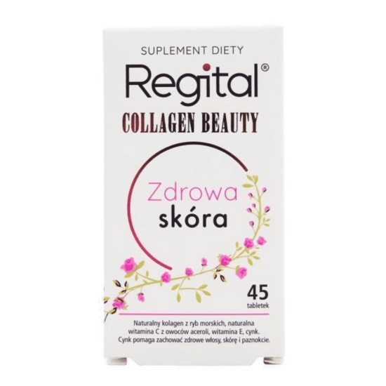 Regital collagen beauty - zdrowa skóra, 45 tabletek