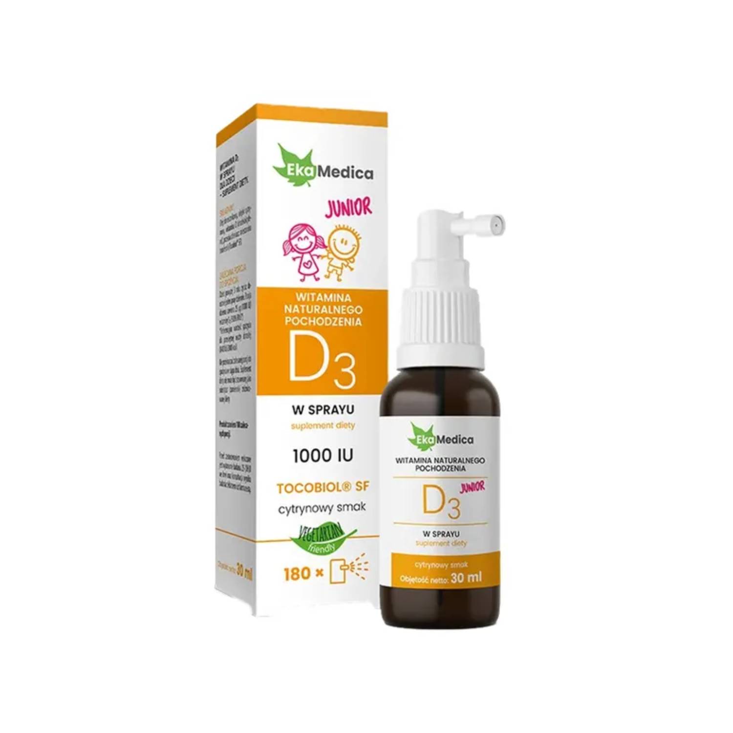 Ekamedica witamina d3 junior, 30 ml