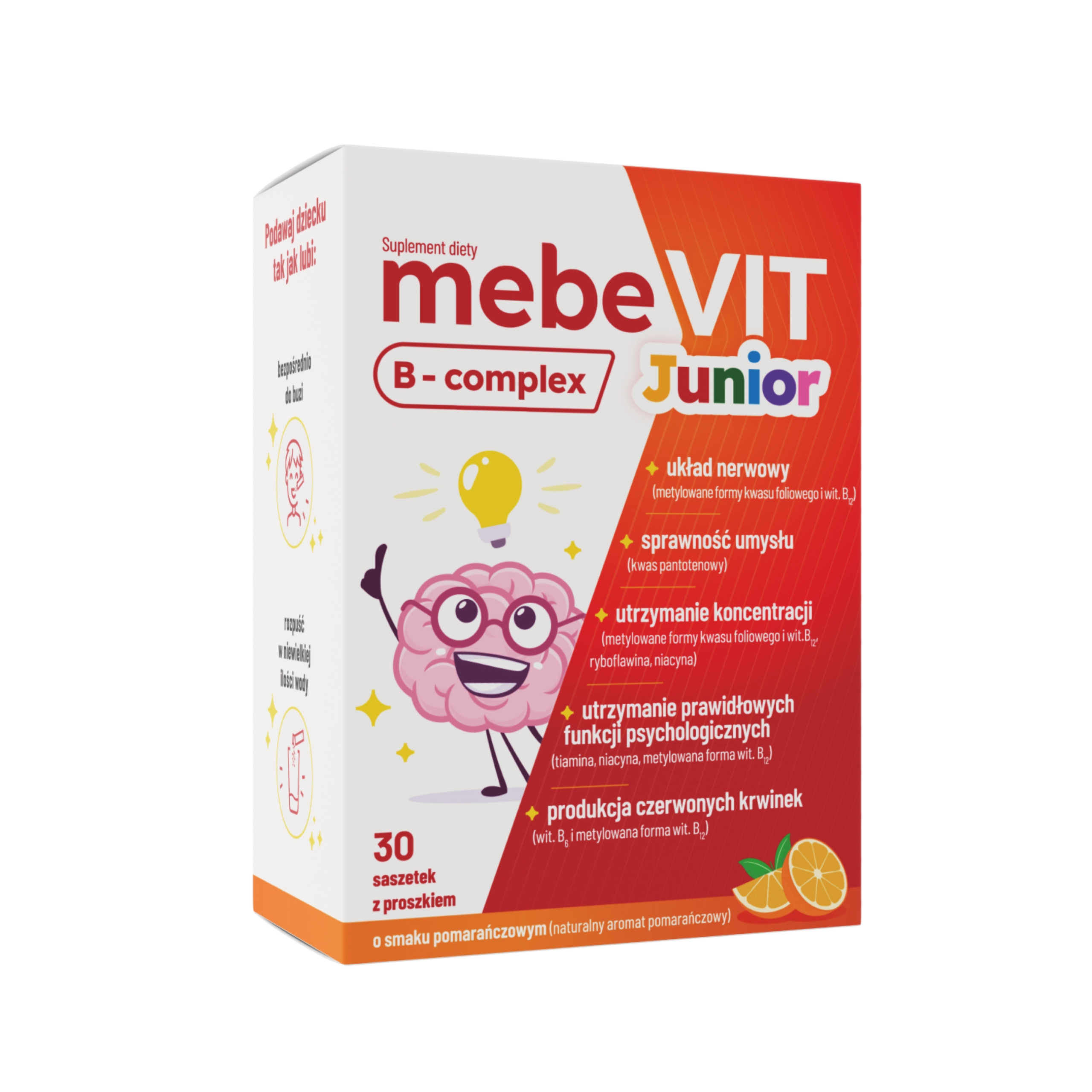 Zdrovit - mebevit b-complex junior, 30 saszetek
