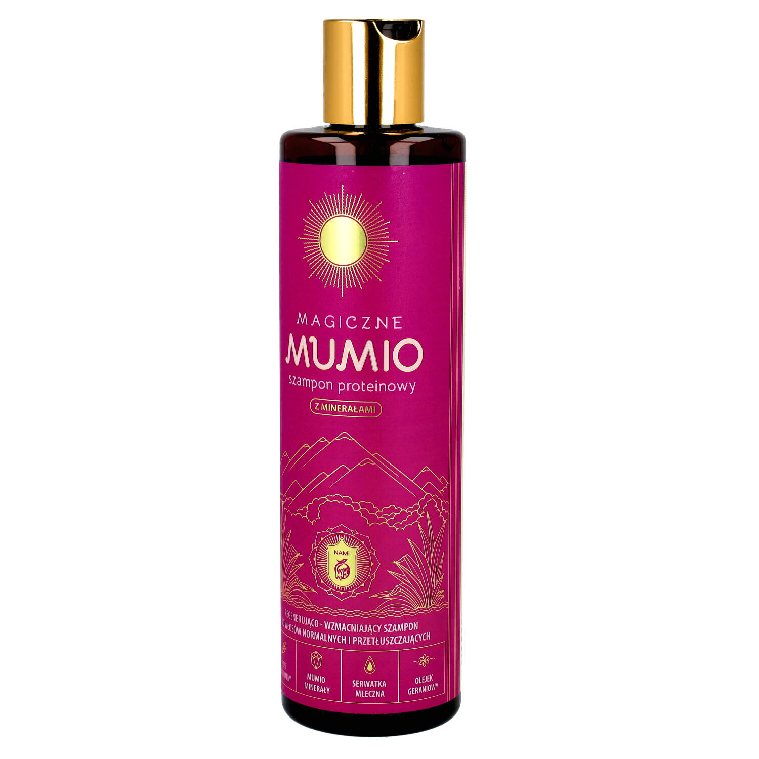 Nami - szampon magiczne mumio na bazie serwatki mlecznej, 280 ml