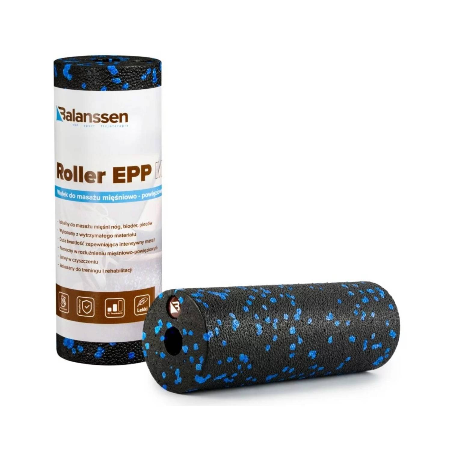Balanssen wałek mini do masażu mieśniowo-powięziowego, 1 sztuka