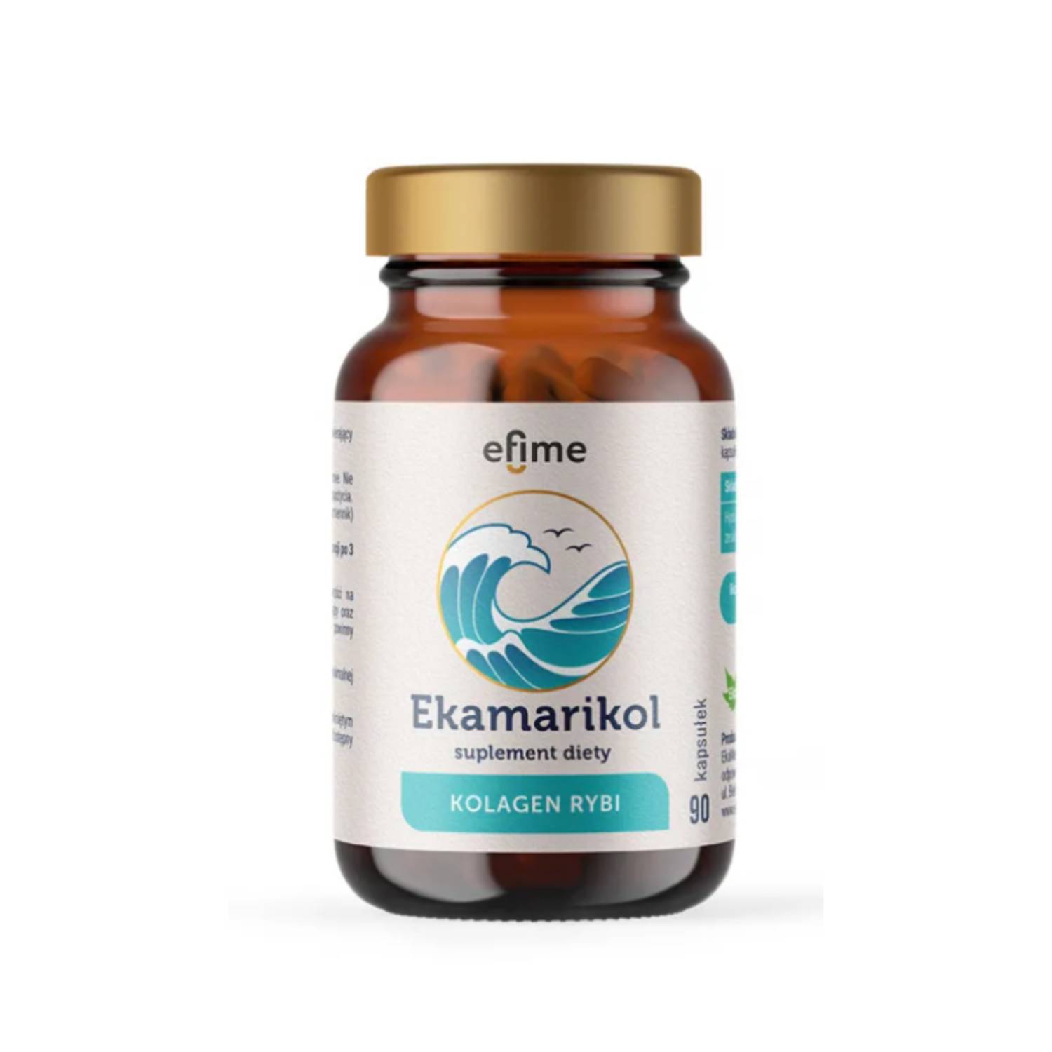 Ekamedica kolagen morski, 90 kapsułek