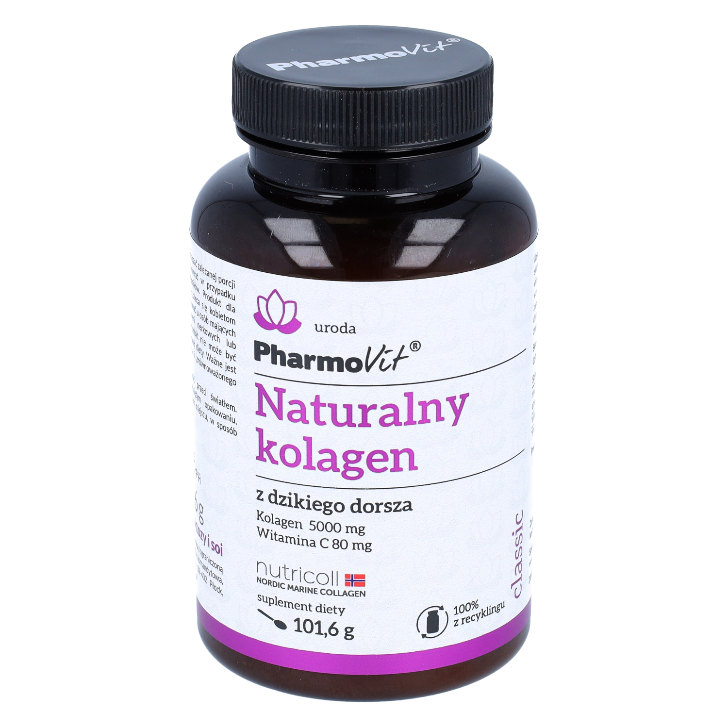 Pharmovit naturalny kolagen z dzikiego dorsza, 101,6 g