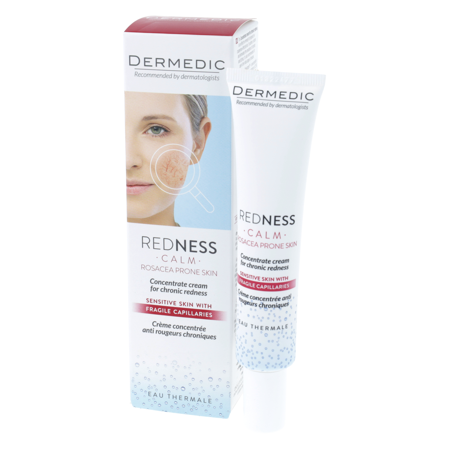 Dermedic redness calm - krem, koncentrat na chroniczne zaczerwienienia, 40 ml