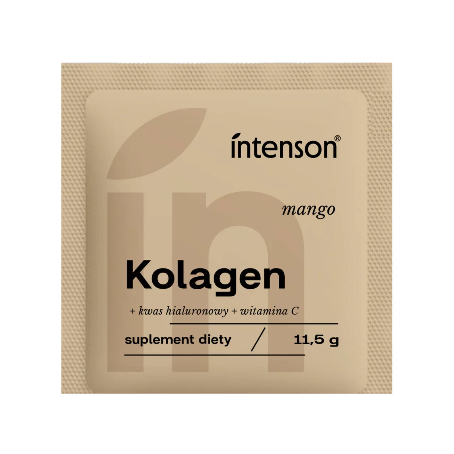 Intenson kolagen + witamina c + kwas hialuronowy, smak mango, 11,5 g
