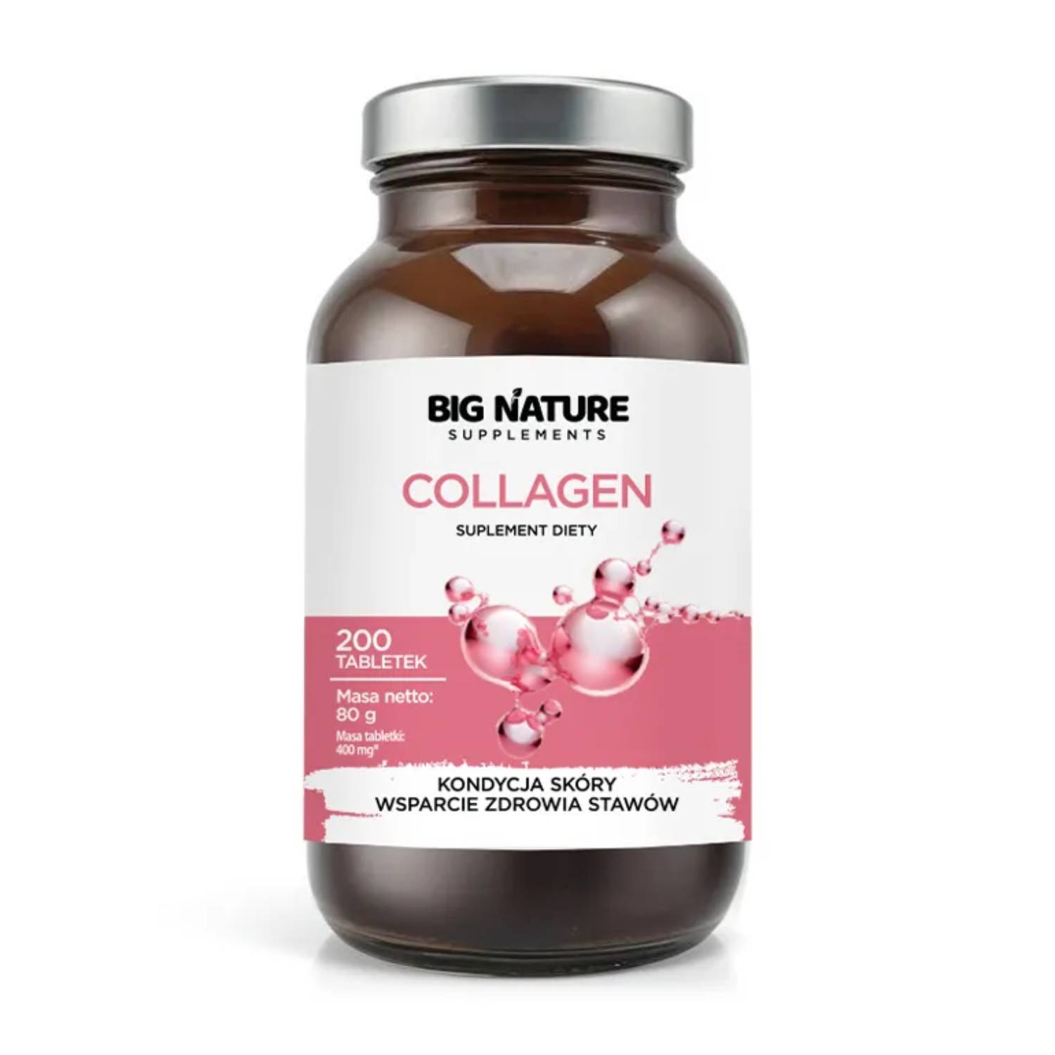Big nature collagen, 200 tabletek