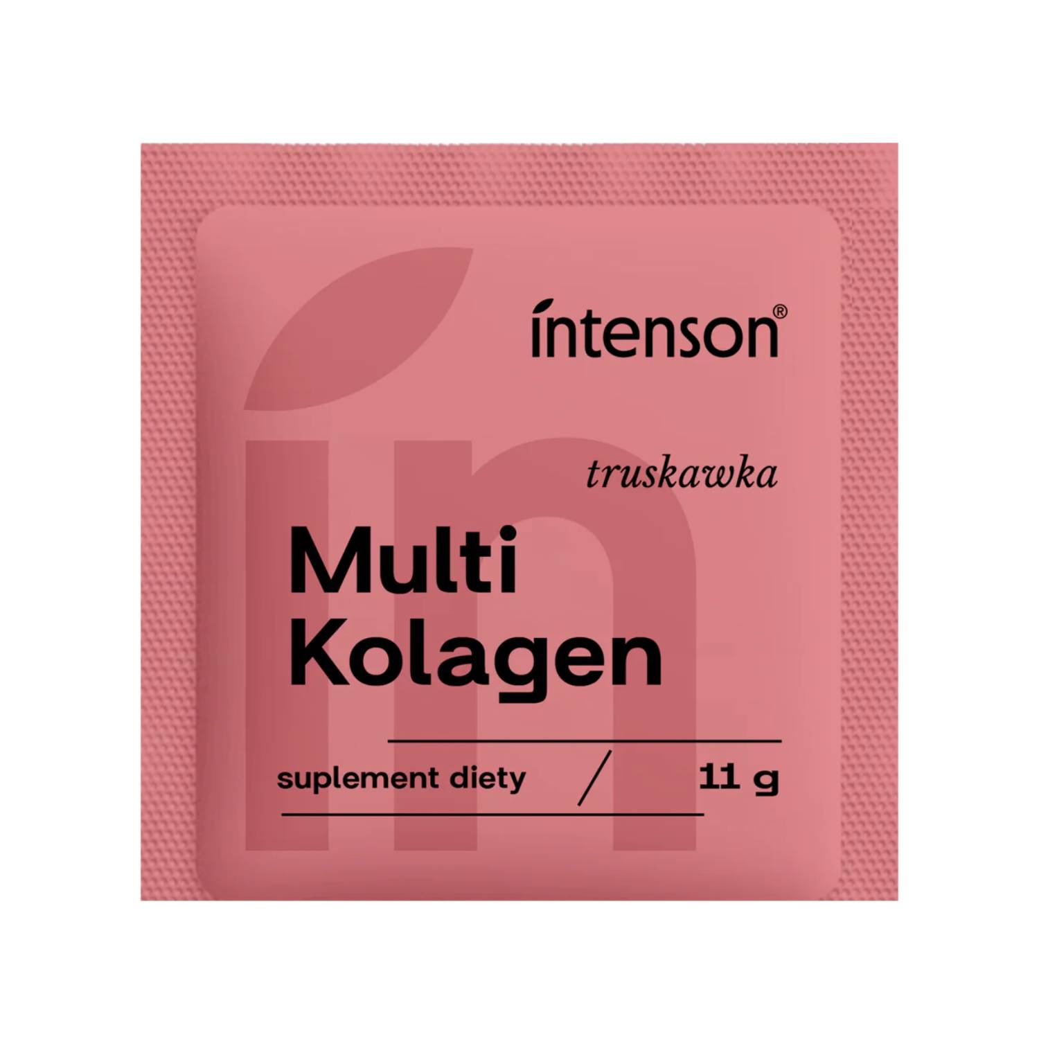 Intenson multi kolagen truskawka, 11 g