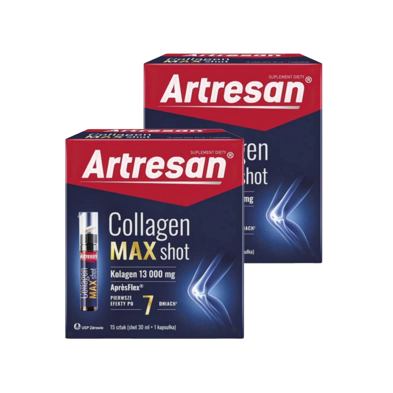[zestaw] 2x artresan collagen max shot, 15 x 30 ml
