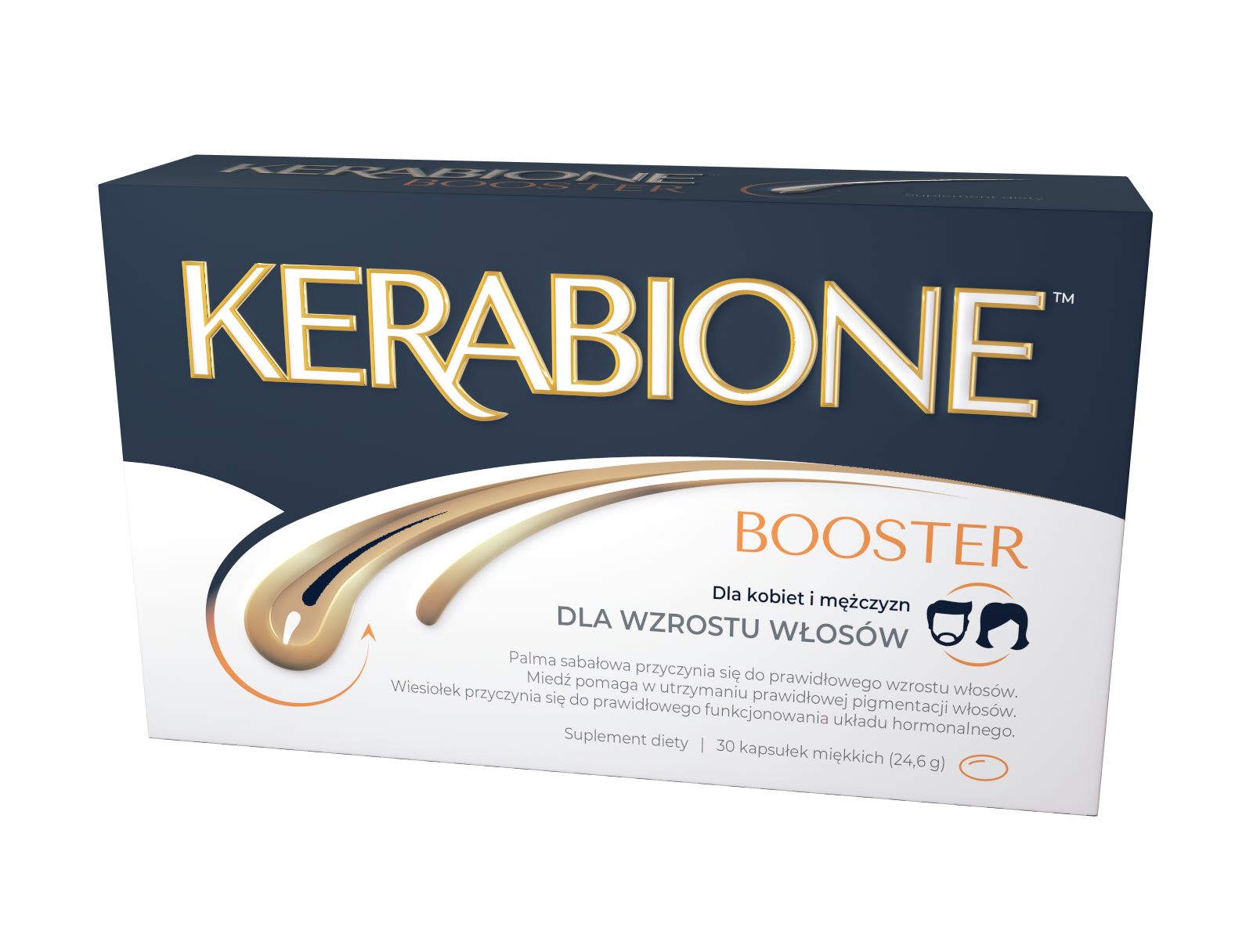 Kerabione booster, 30 kapsułek miękkich