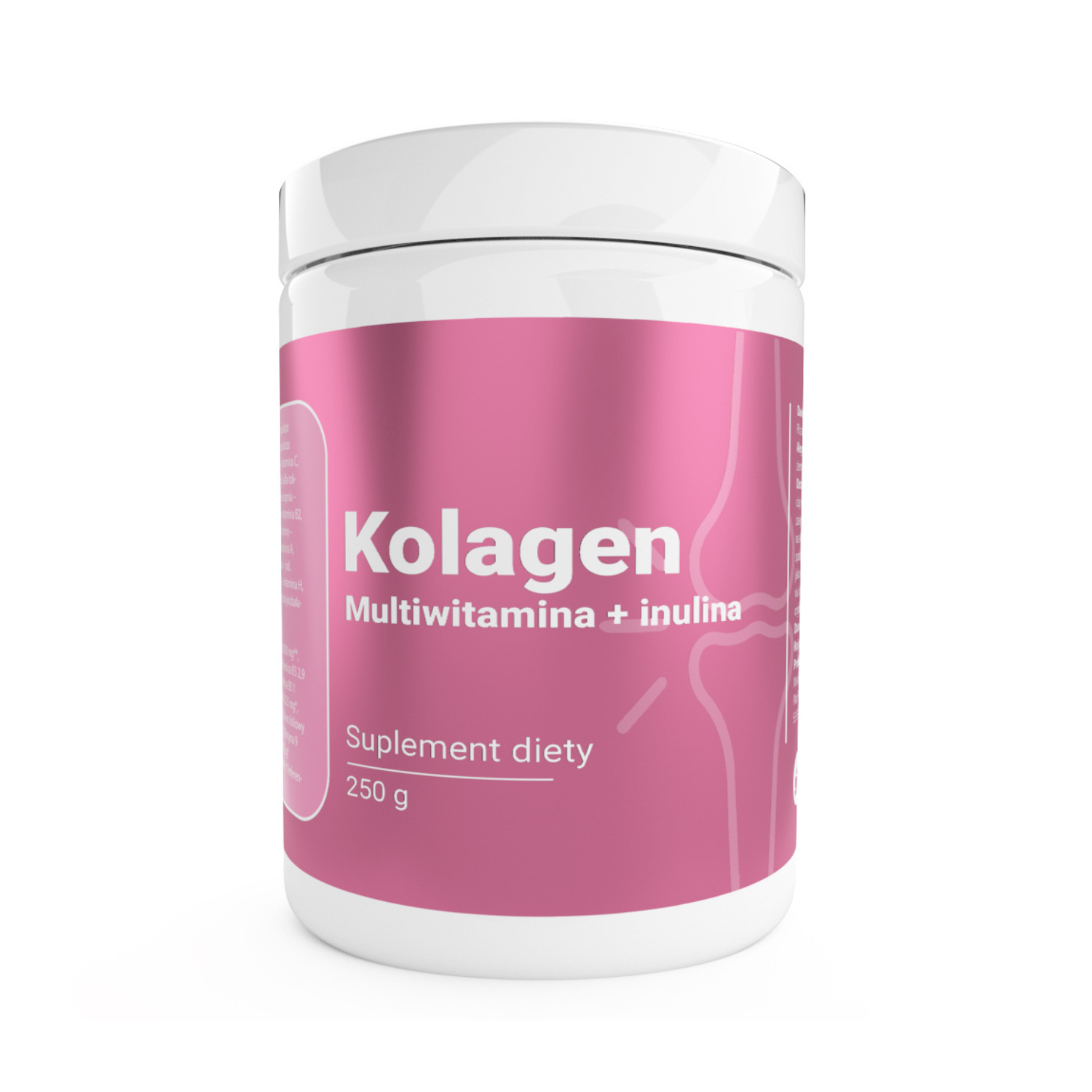 Medfuture kolagen z multiwitaminą i inuliną, smak maliny i cytryny, 250 g (data ważności: 30.06.2026)