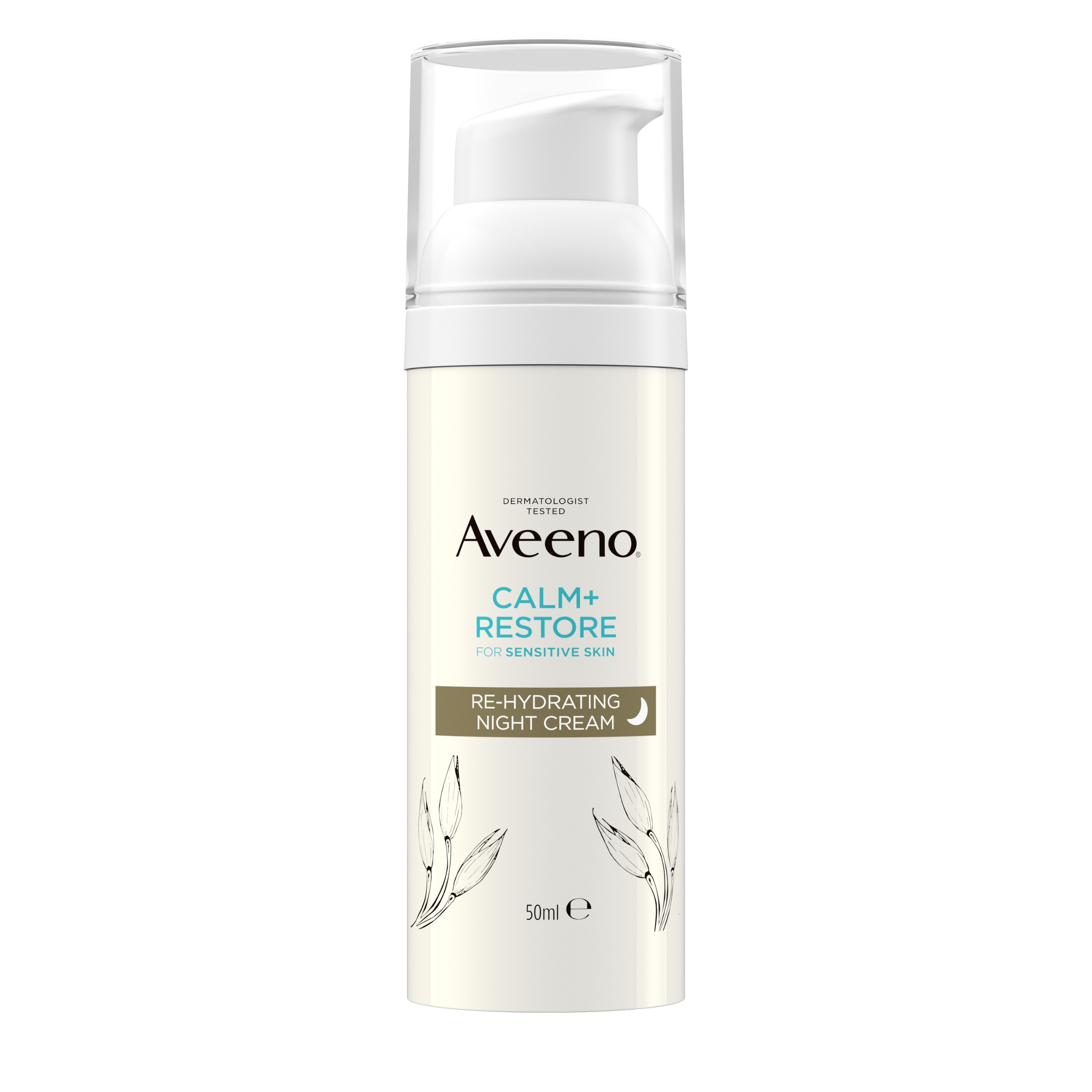 Aveeno - calm+ restore krem na noc przywracający nawilżenie, 50 ml