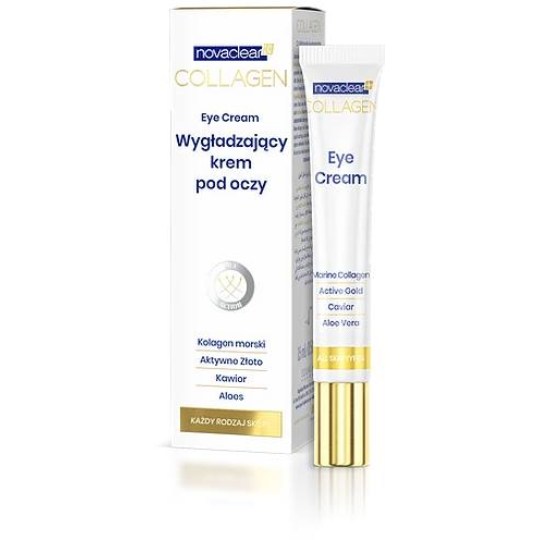 Novaclear collagen - wygładzający krem pod oczy, 15 ml