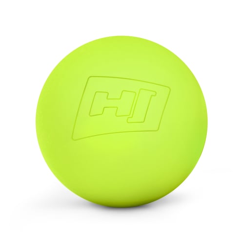 Massageball aus Silikon 63mm limettengrün