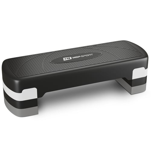 Aerobic Steppbrett 3 Stufen schwarz/weiß