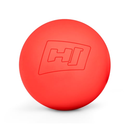 Massageball aus Silikon 63mm rot