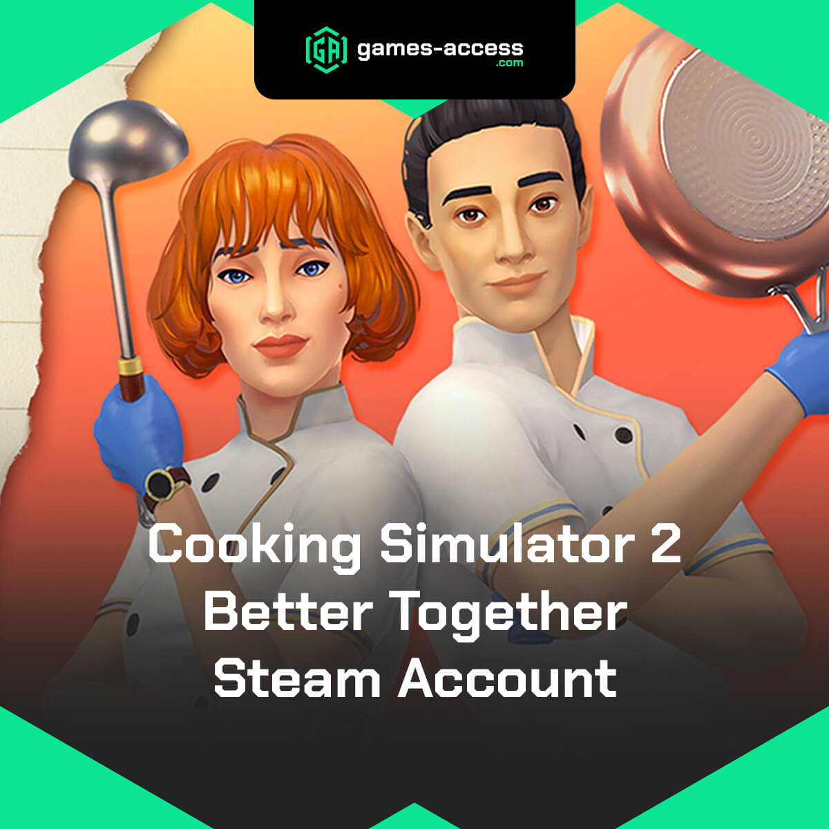 Cooking Simulator 2 Better Together PC Steam Account – Offline Access