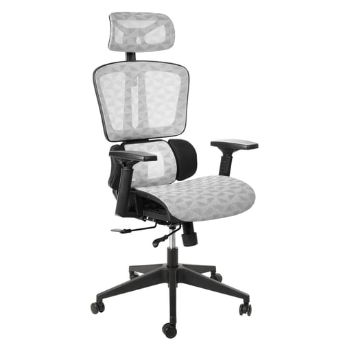Ergonomické kreslo Preda – Sivý