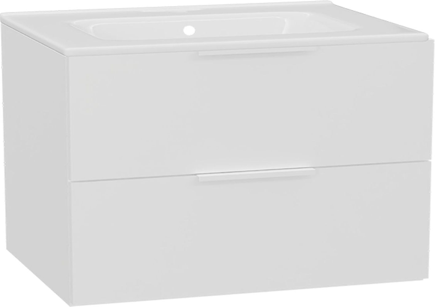 Excellent Tuto 2.0 front szafki 80x2x24.6 cm podumywalkowa wisząca biały połysk MLEX.2151.800.02.WH