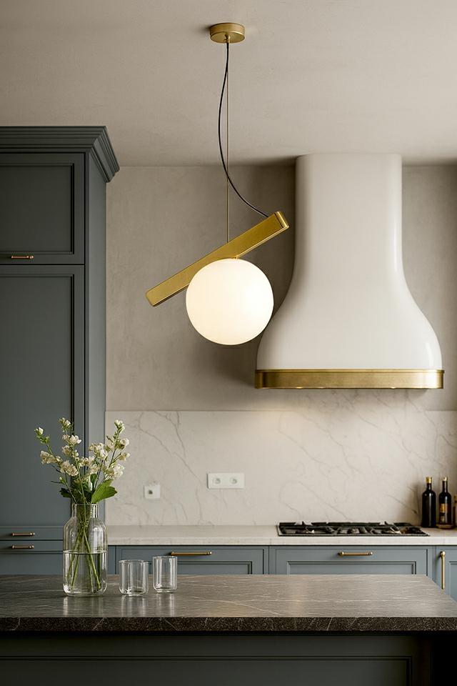 Moosee Balance lampa wisząca biała-złota MSE1501100553