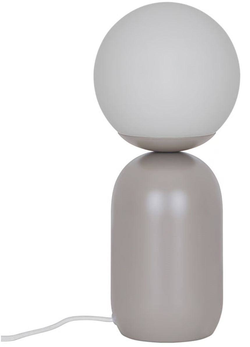 Nordlux Notti lampa stołowa 1x25 W biała/brązowa 2011035018