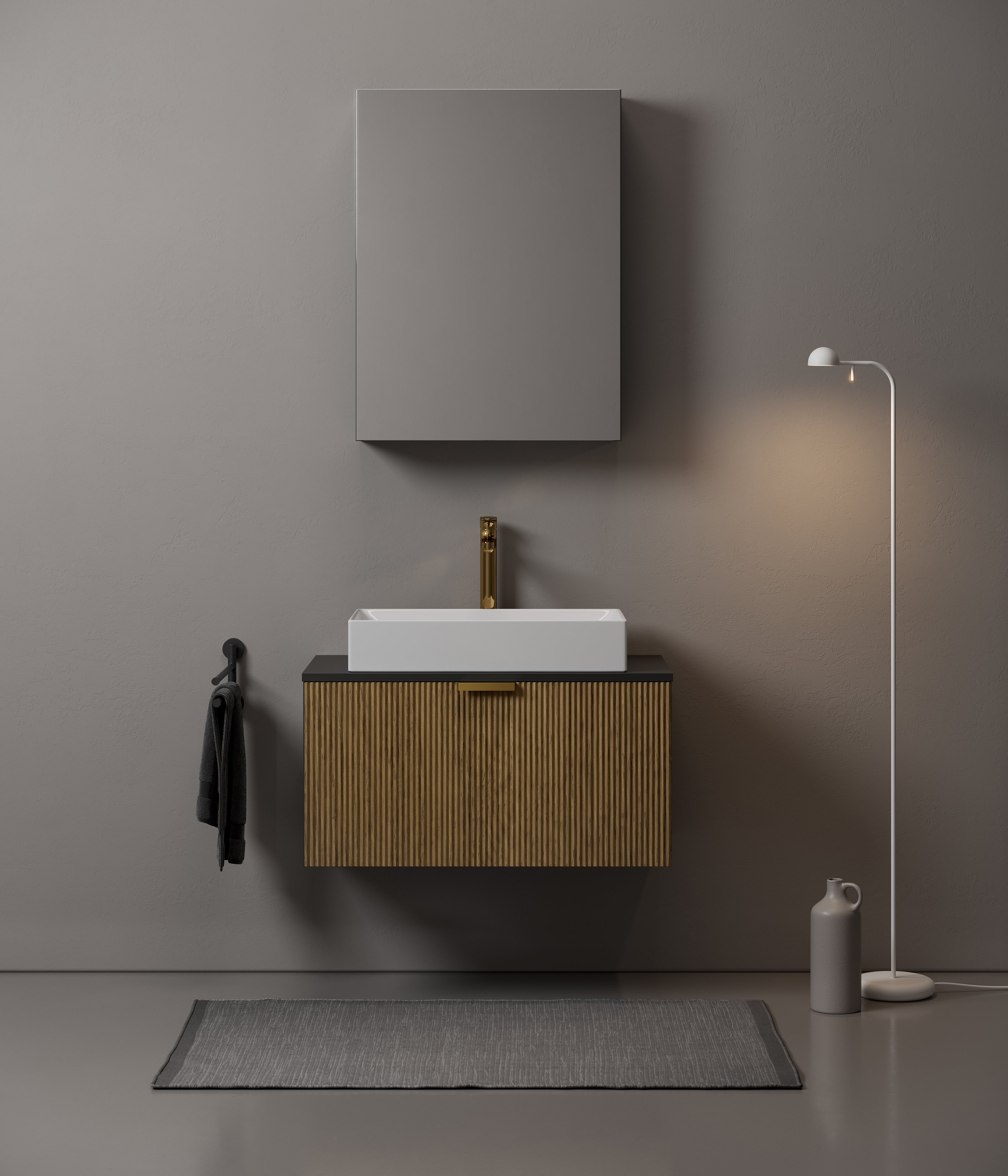 Meissen Keramik Werta umywalka 60x35 cm prostokątna nablatowa biała K691-001