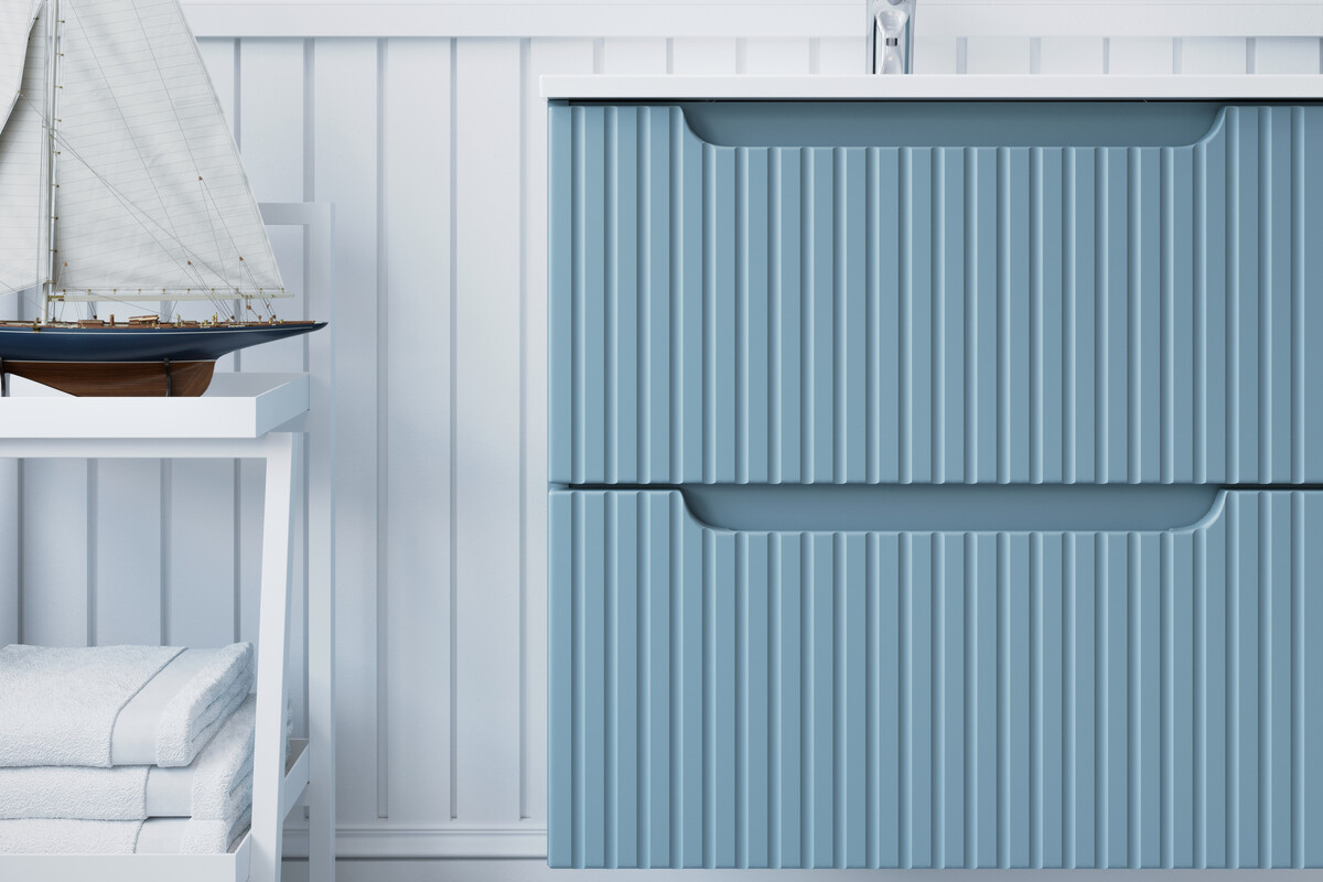 Comad Nova Denim szafka 60x39x57 cm podumywalkowa wisząca denim NOVA DENIM 82-60-40-2S - Wysyłka w 24h