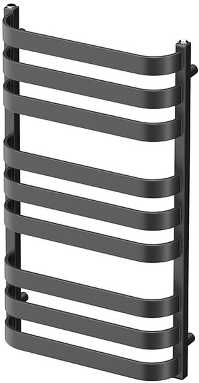 LaVita Scala grzejnik łazienkowy drabinkowy 93x53 cm czarny