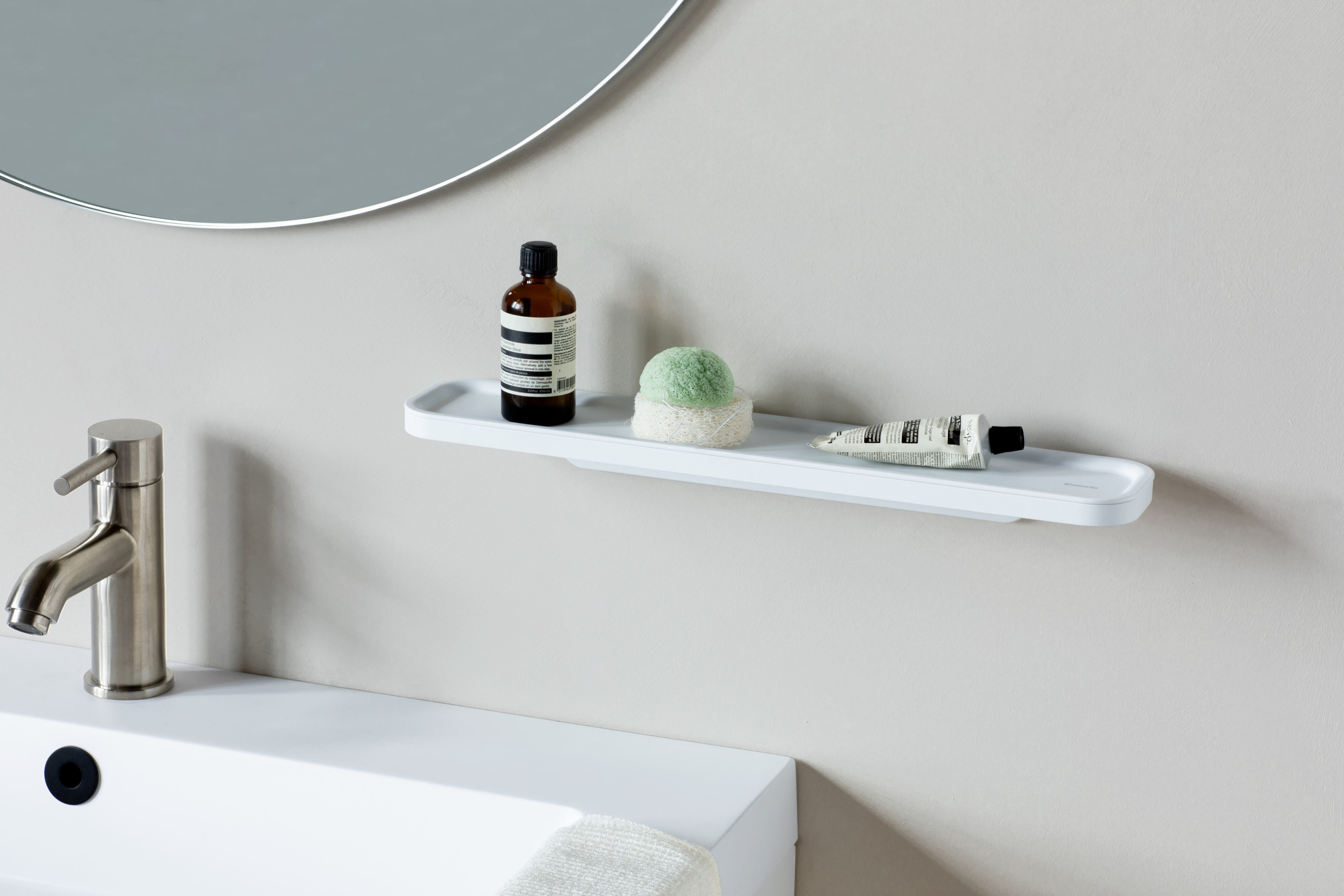 Brabantia MindSet półka łazienkowa biała 303548 - Wysyłka w 24h