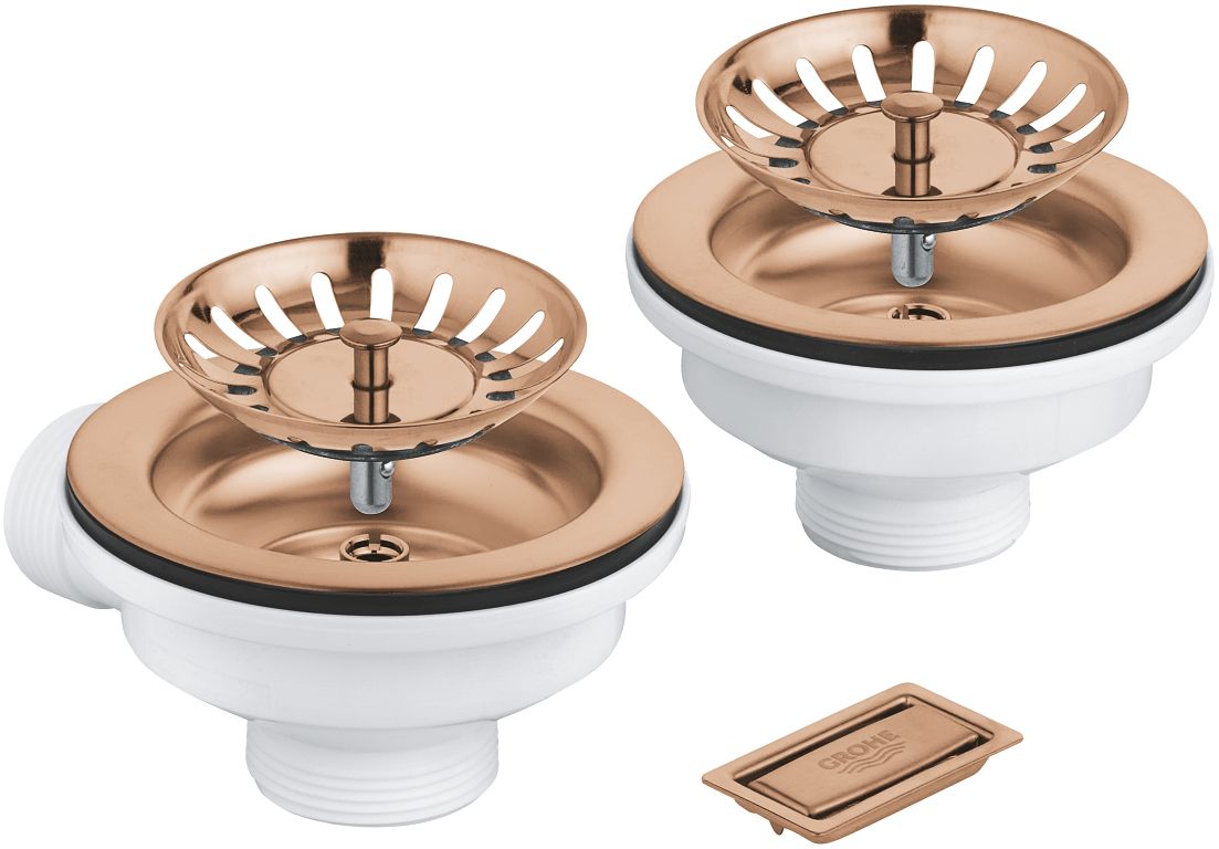 Grohe zestaw odpływowy brushed warm sunset 40997DL0 - Wysyłka w 24h