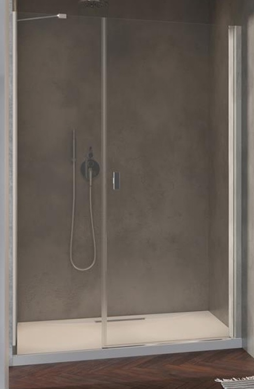 Radaway Nes DWS drzwi prysznicowe 130 cm prawe chrom/szkło przezroczyste 10028130-01-01R