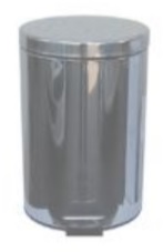 Merida Klasik kosz na śmieci 5 l pedałowy chrom połysk KIP409