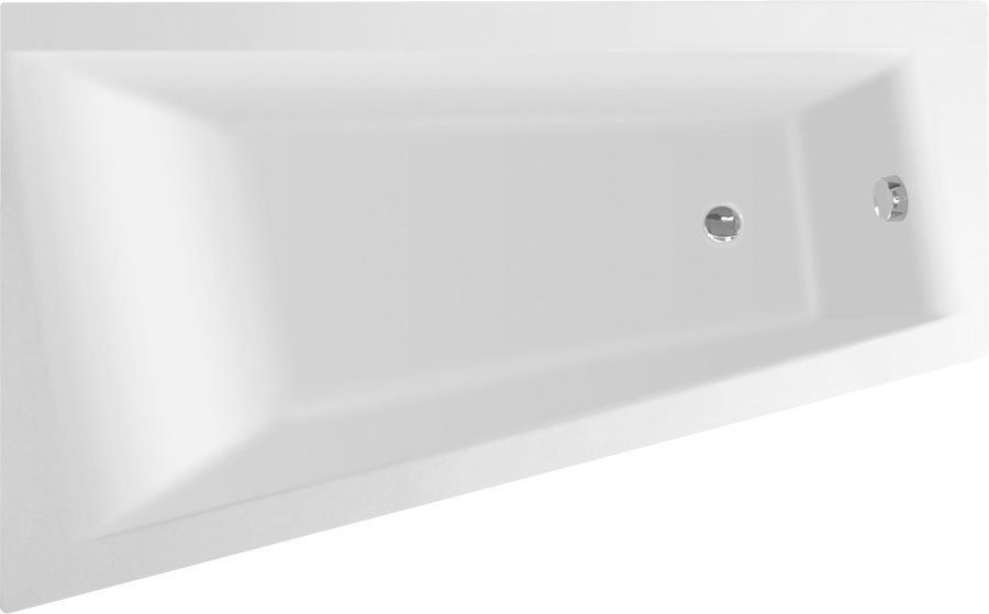 Aqualine Metuje wanna narożna 160x100 cm lewa biała G2610
