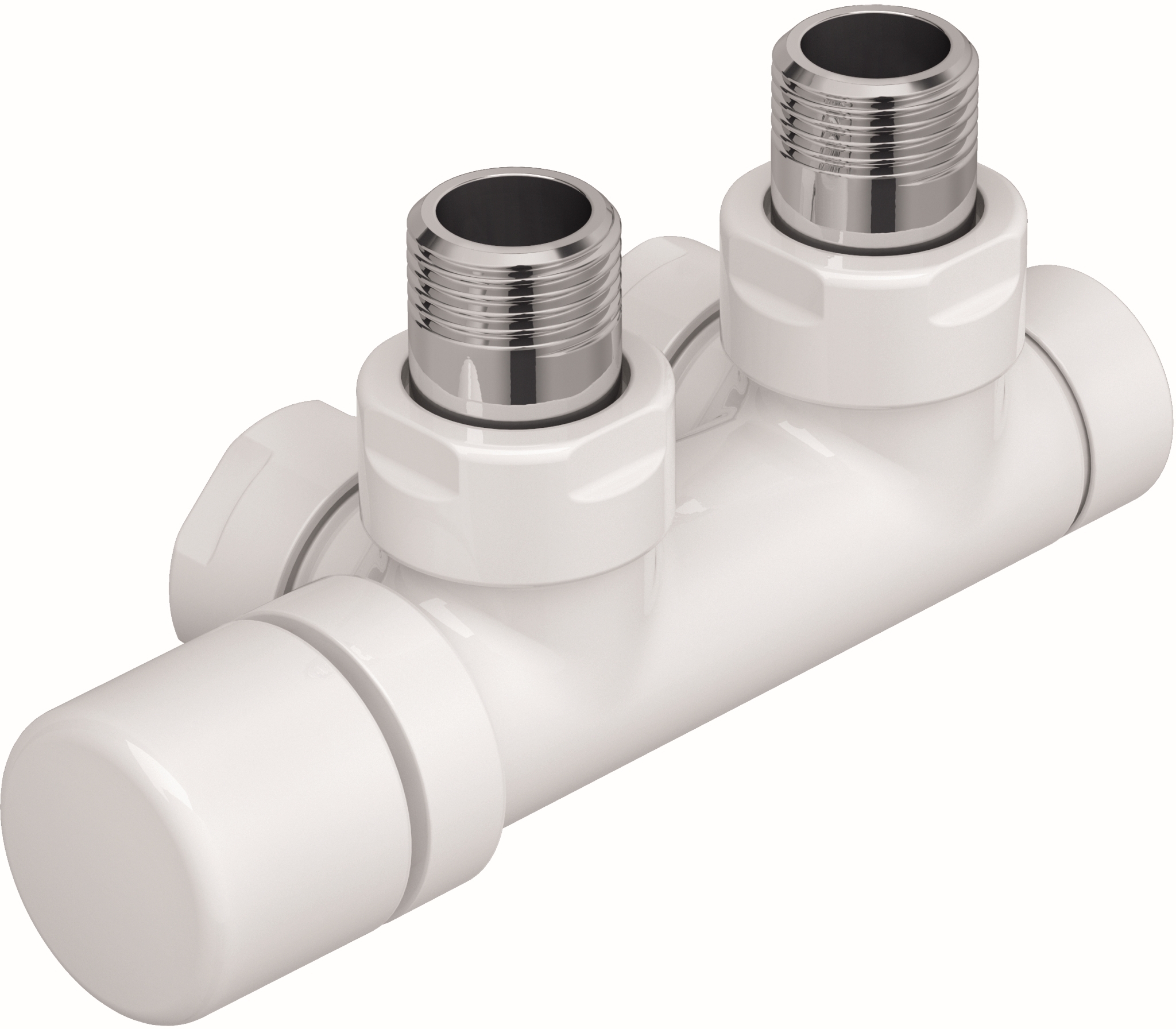 Zehnder zestaw przyłączeniowy biały 839101