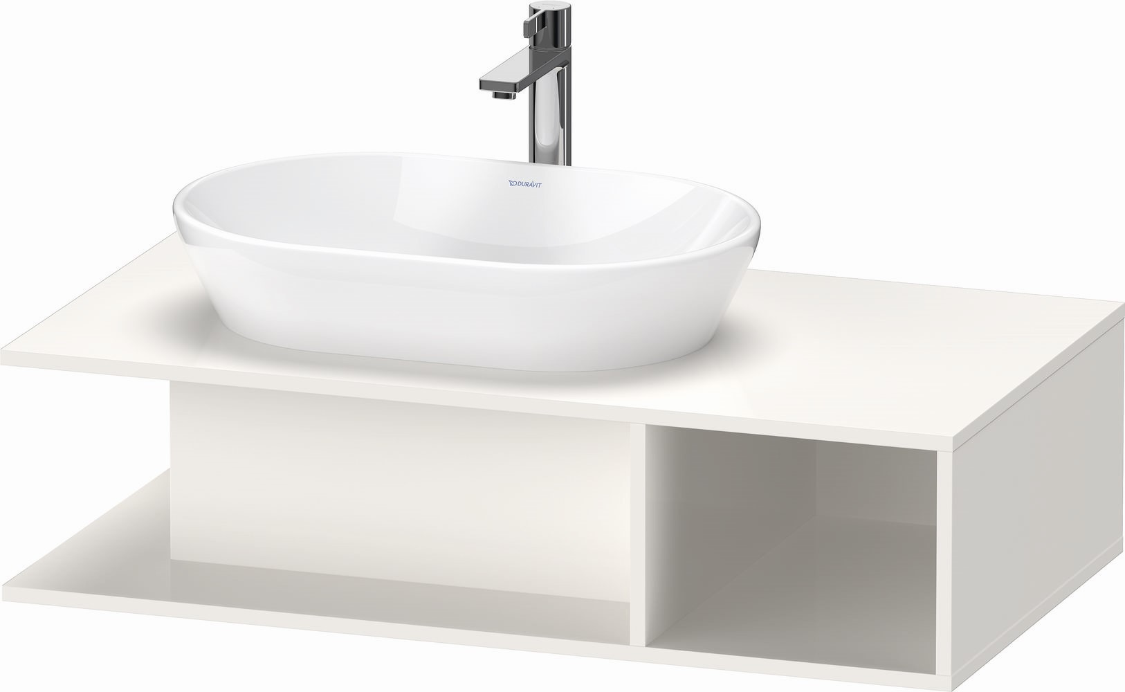 Duravit D-Neo szafka 100 cm podumywalkowa wisząca biały wysoki połysk DE492902222