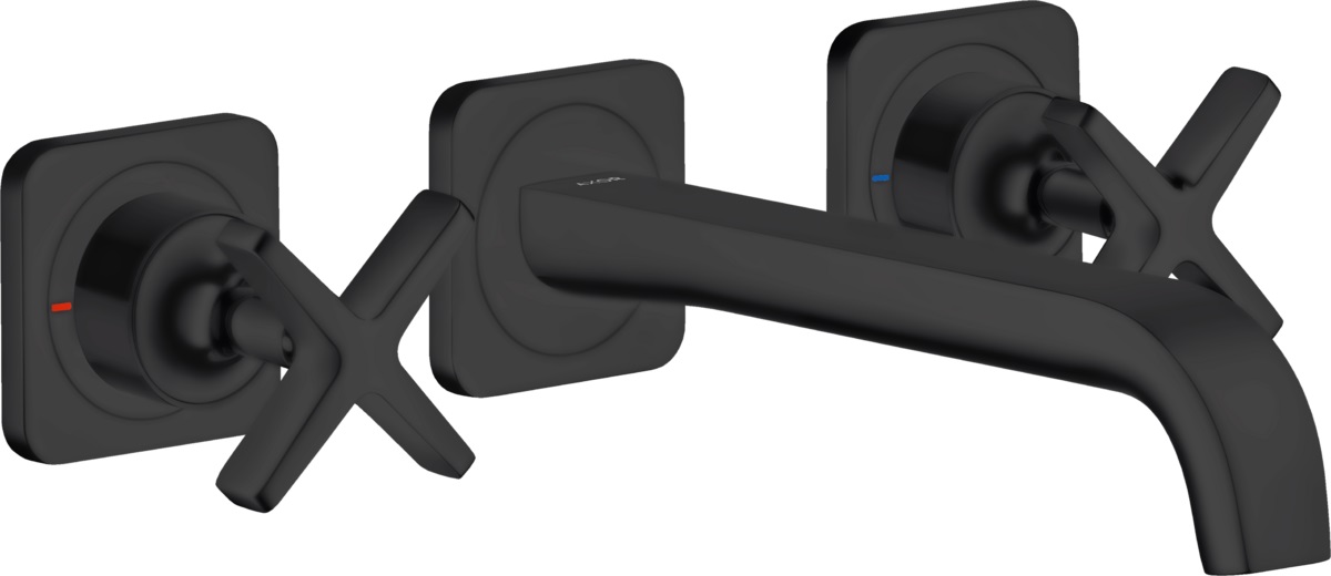 Axor Citterio E bateria umywalkowa podtynkowa czarna 36107670