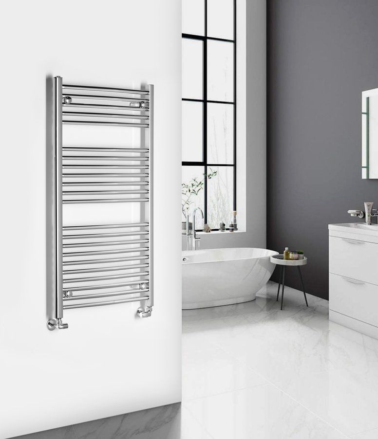 Aqualine Alya grzejnik łazienkowy drabinkowy 111x60 cm chrom LLC202